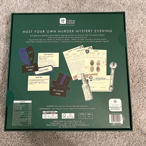 New Murder Mystery board game - Picture 2 of 2